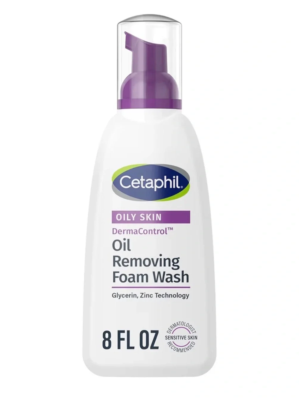 Cetaphil Pro Oil Removing Foaming Face Wash, Sensitive Skin, 8 fl oz